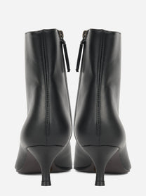 Stivaletto Rosy 50 in pelle nera - vista posteriore