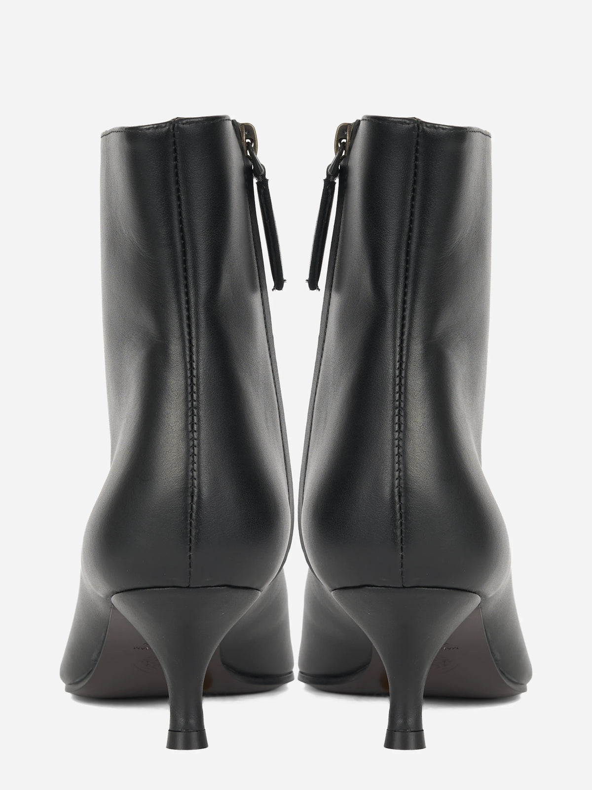 Stivaletto Rosy 50 in pelle nera - vista posteriore