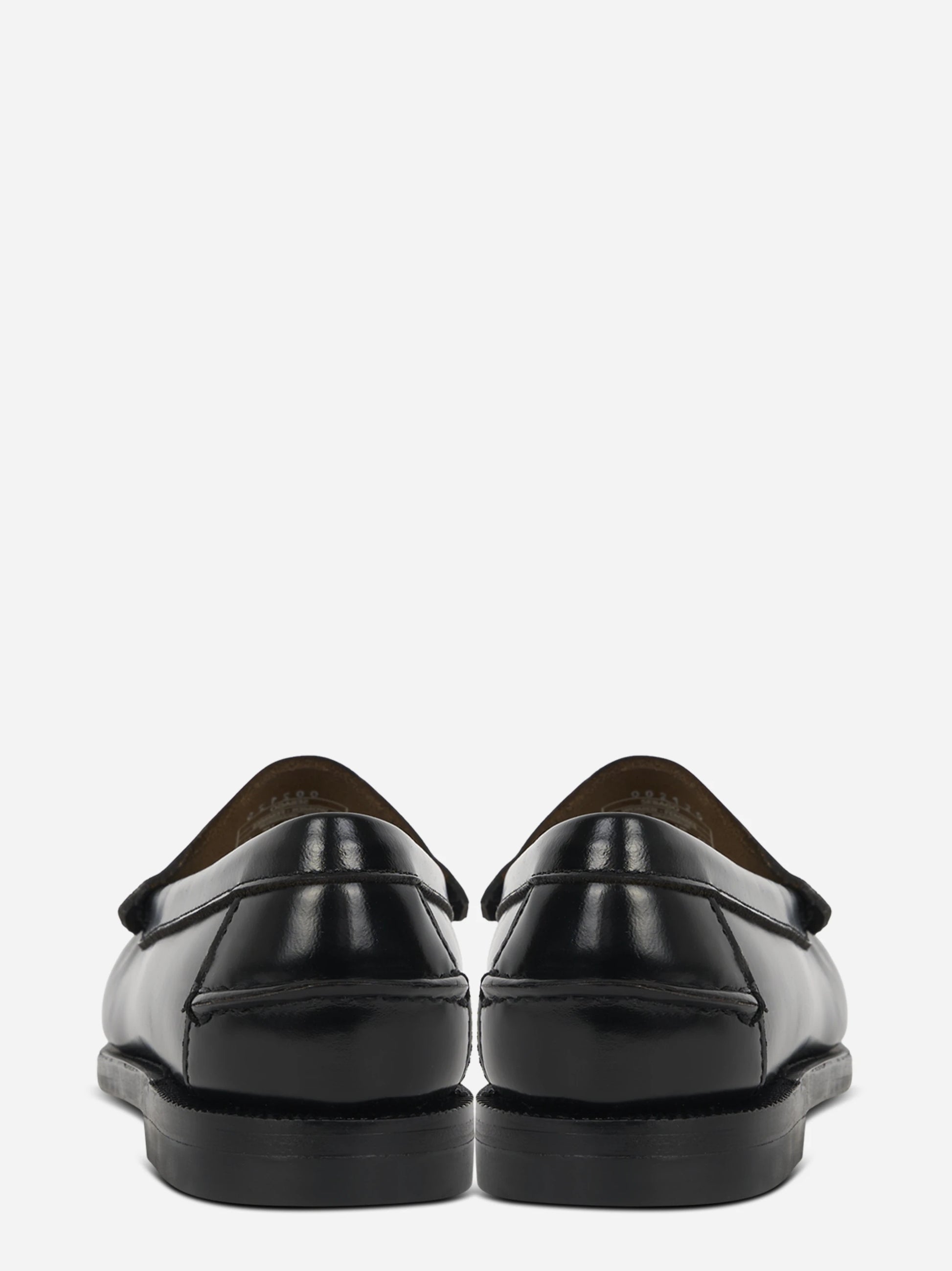 Mocassino Frank Beads in pelle nero