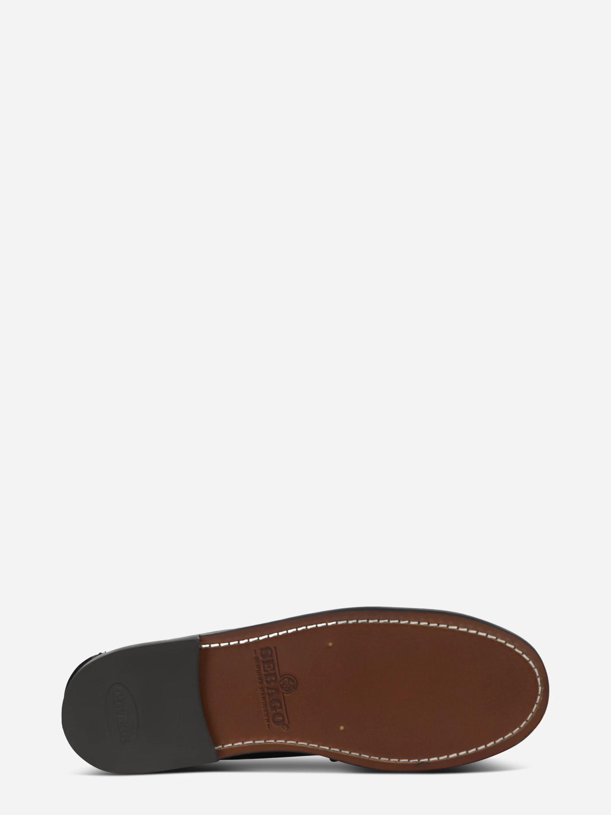 Mocassino Frank Beads in pelle nero