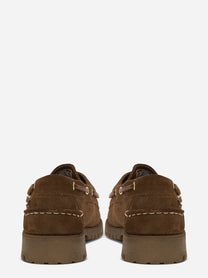 Mocassino Ranger Artisan in suede marrone