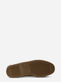 Mocassino da barca Dockside Portland in suede marrone