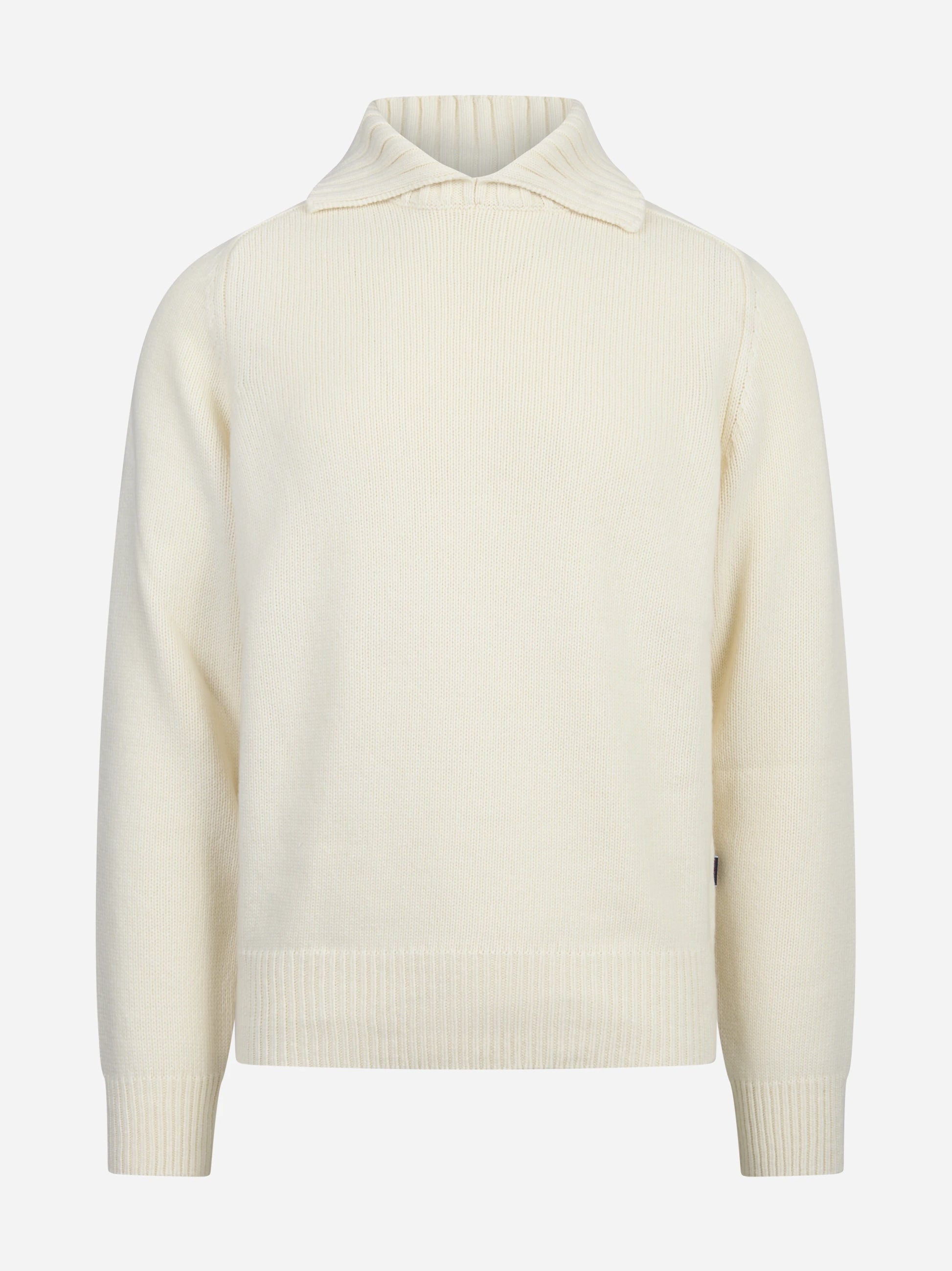 Maglia dolcevita in lana bianca SEBAGO – immagine 1 di 3