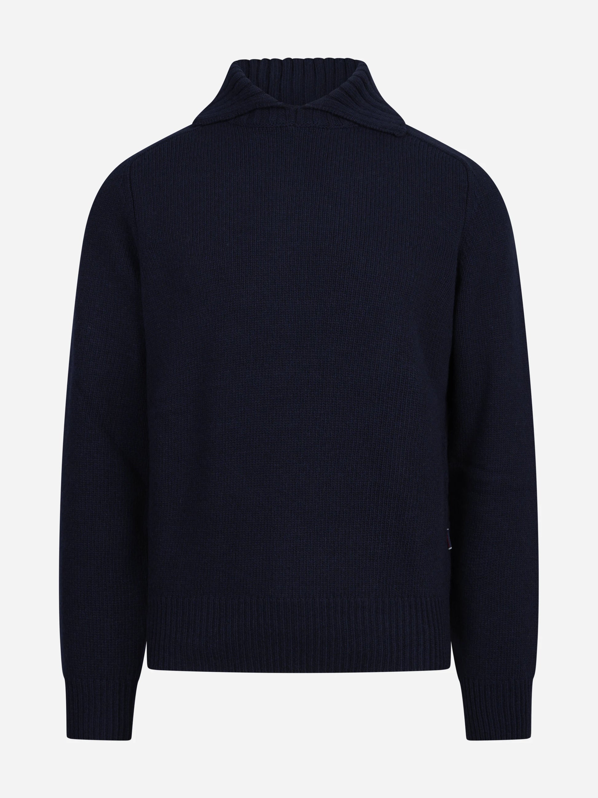 Maglia dolcevita in lana blu SEBAGO – immagine 1 di 3
