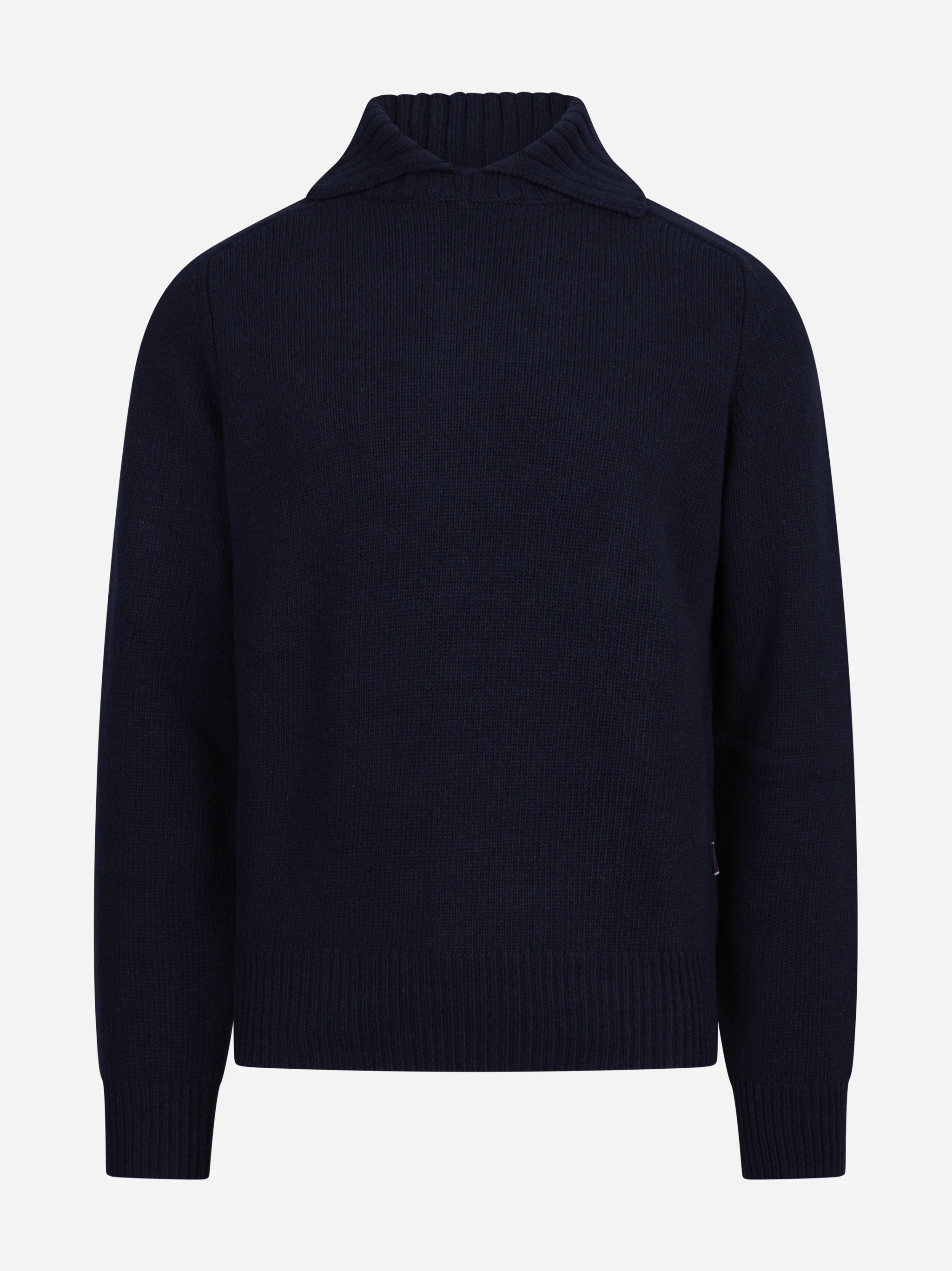 Maglia dolcevita in lana blu SEBAGO – immagine 1 di 3