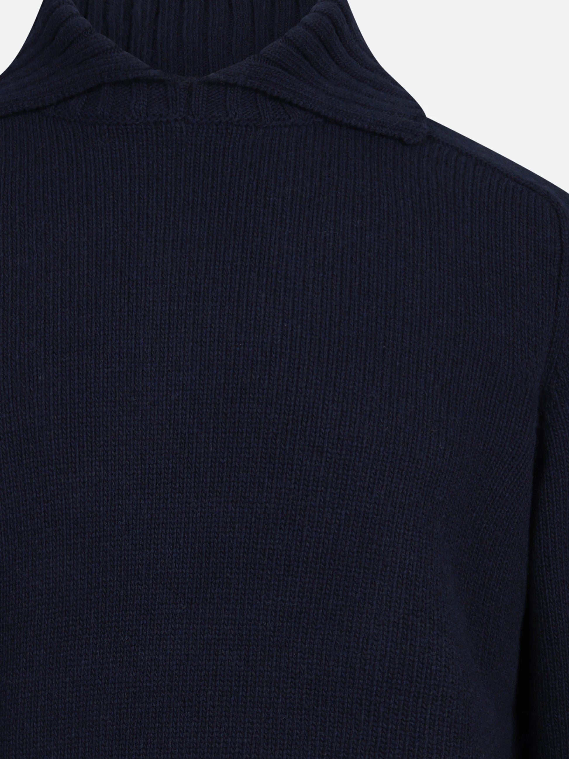Maglia dolcevita in lana blu SEBAGO – immagine 3 di 3