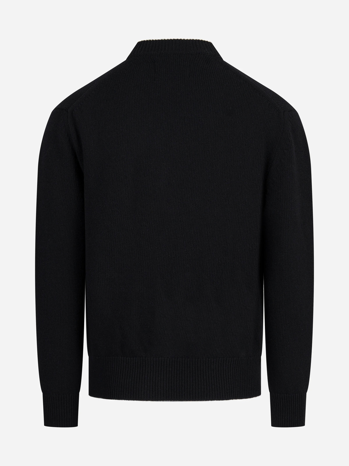 Cardigan con bottoni e tasche nero SEVEN GAUGE - vista posteriore