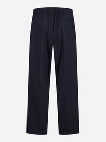 Pantalone in lana con cintura blu - dettaglio del prodotto