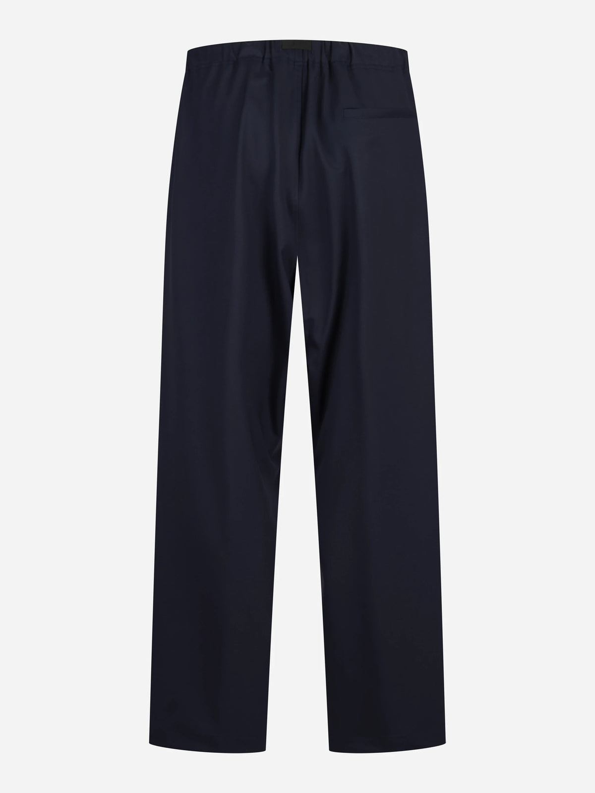 Pantalone in lana con cintura blu - dettaglio del prodotto
