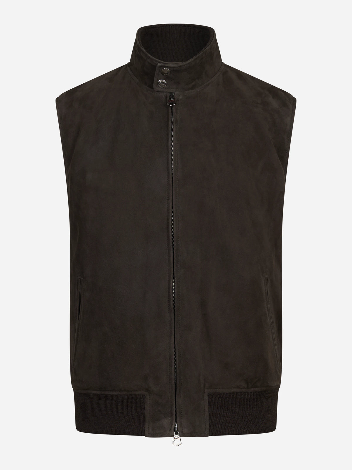 Gilet in pelle scamosciata STEWART – immagine 1 di 3