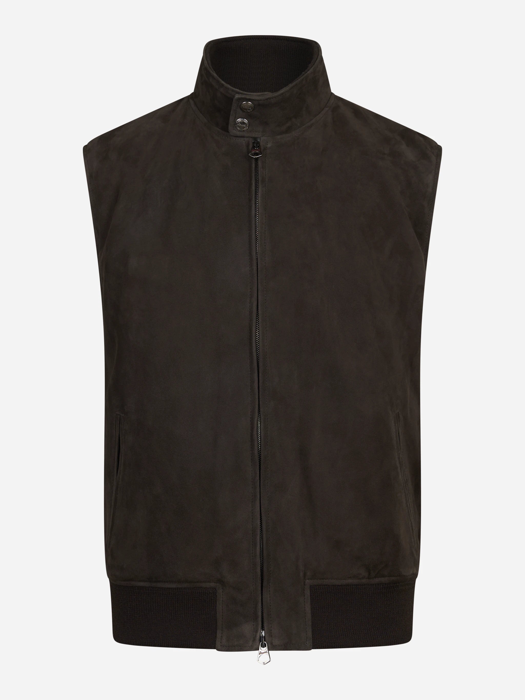 Gilet in pelle scamosciata STEWART – immagine 1 di 3