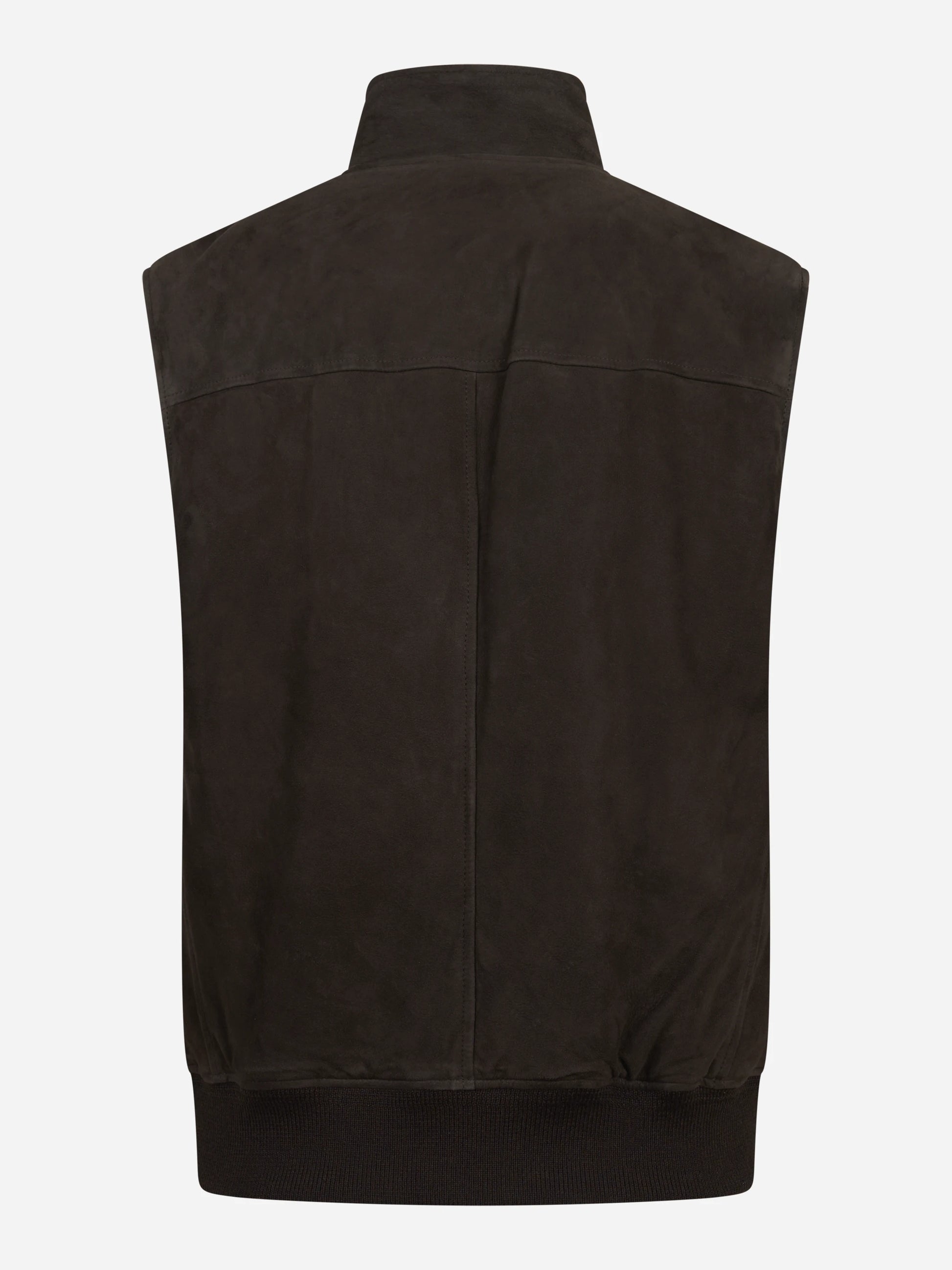 Gilet in pelle scamosciata STEWART – immagine 2 di 3