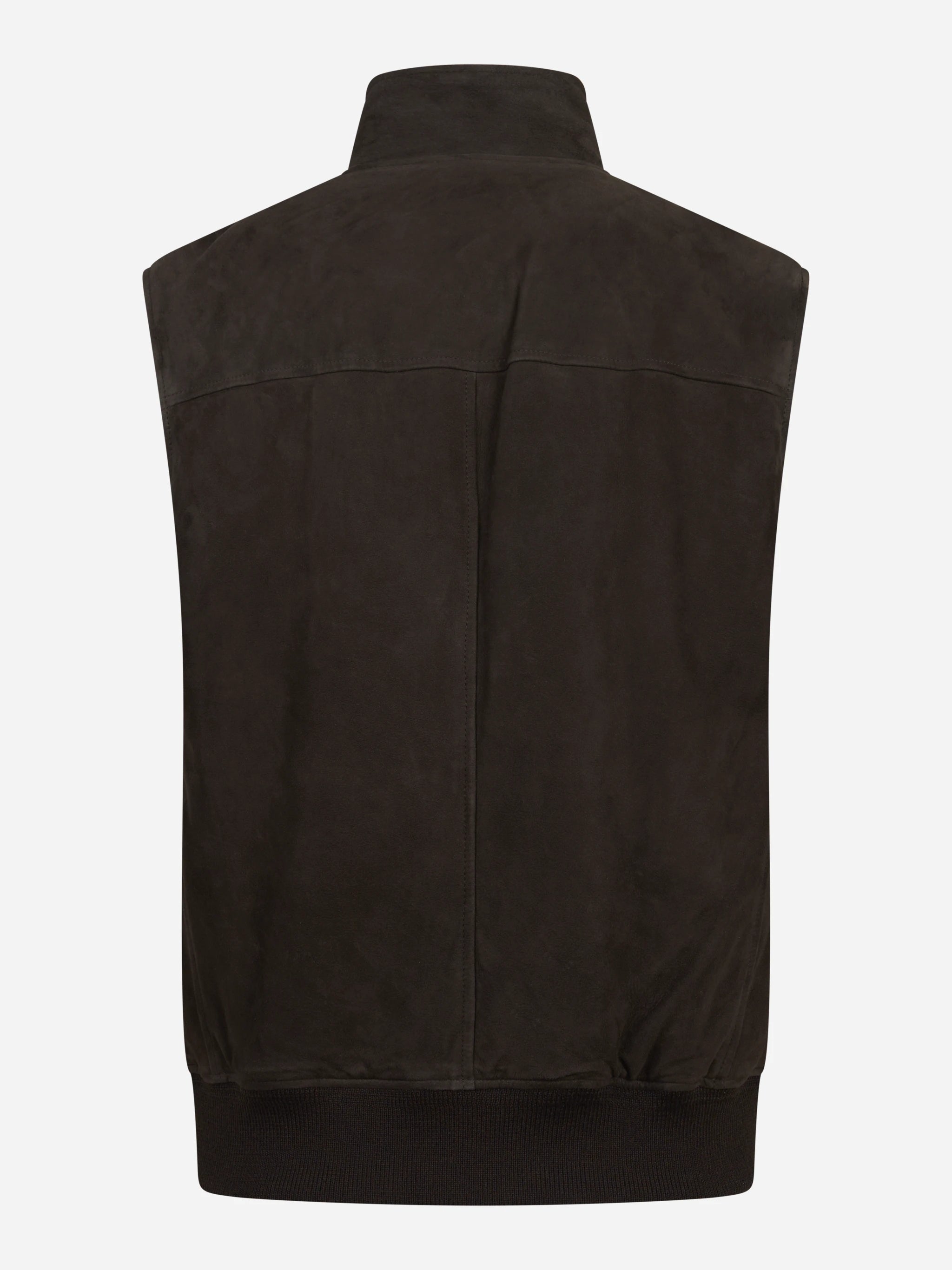 Gilet in pelle scamosciata STEWART – immagine 2 di 3