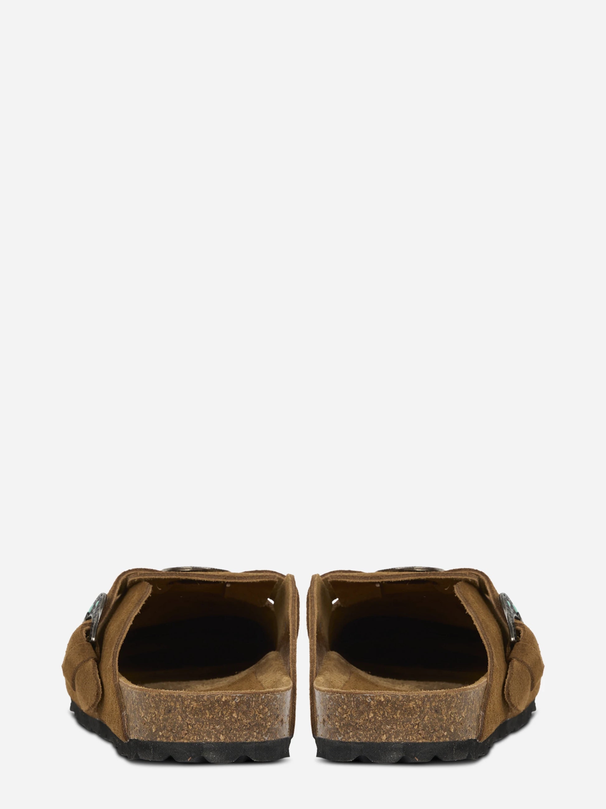 Mules 140 in suede marrone