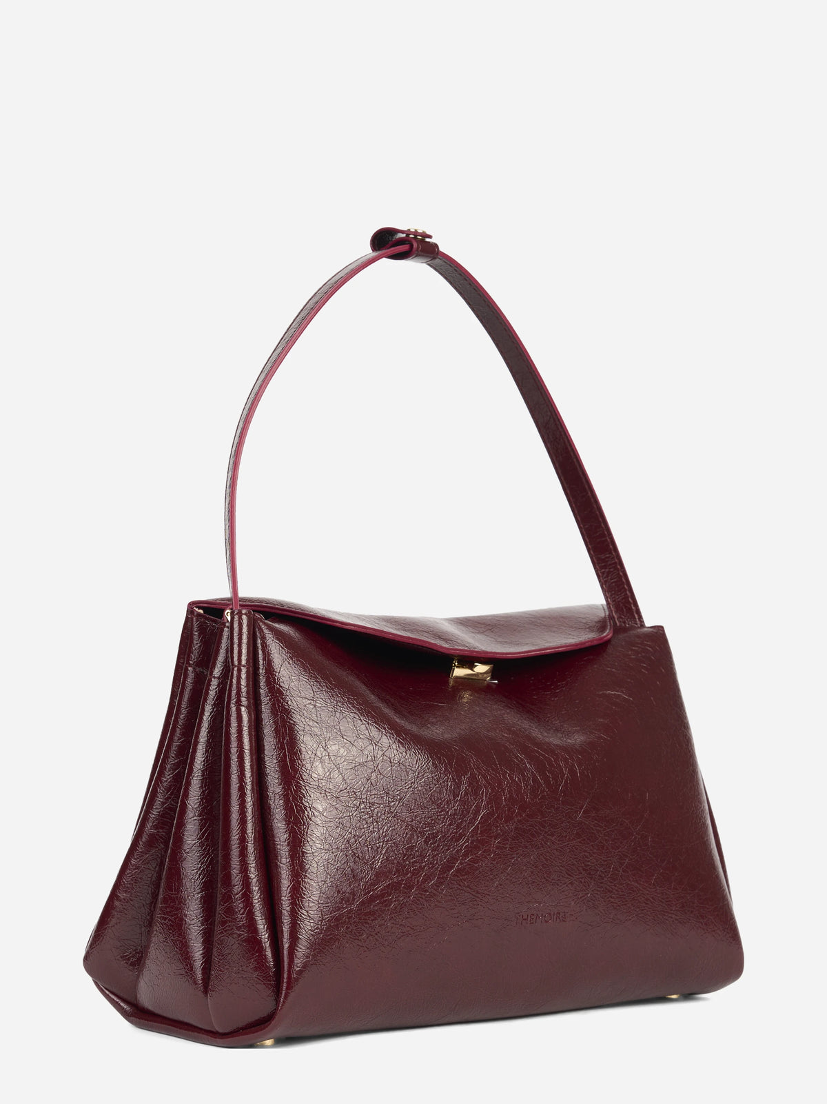 Borsa Calypso Trunk in pelle vegana bordeaux - vista posteriore