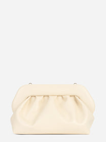 Pochette Bios in pelle vegana bianca - vista laterale