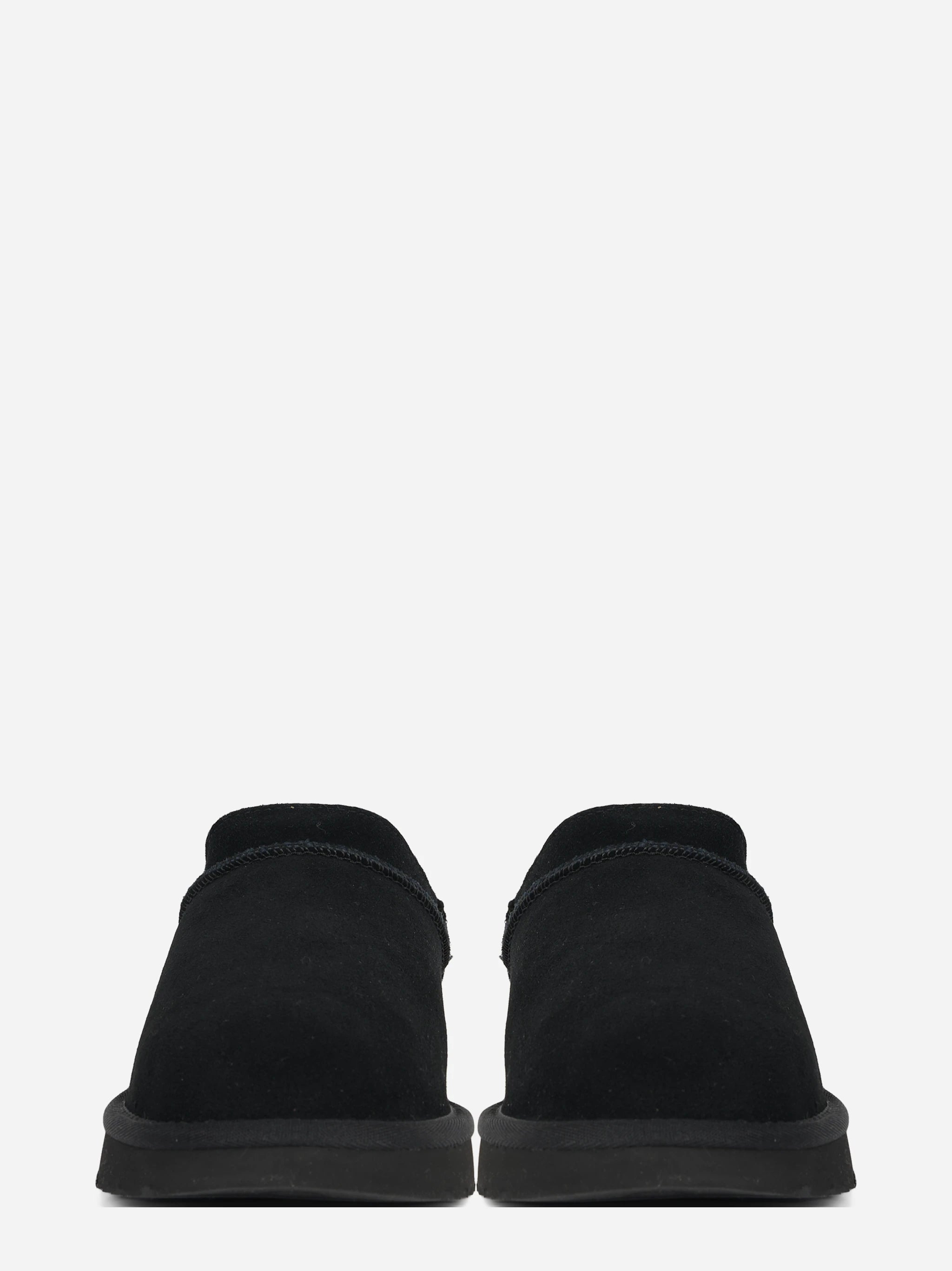 Stivaletto Classic Micro in camoscio nero - vista frontale