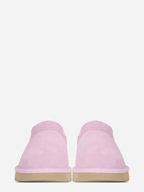 Stivaletto Classic Micro in camoscio Pink Diamond - vista frontale
