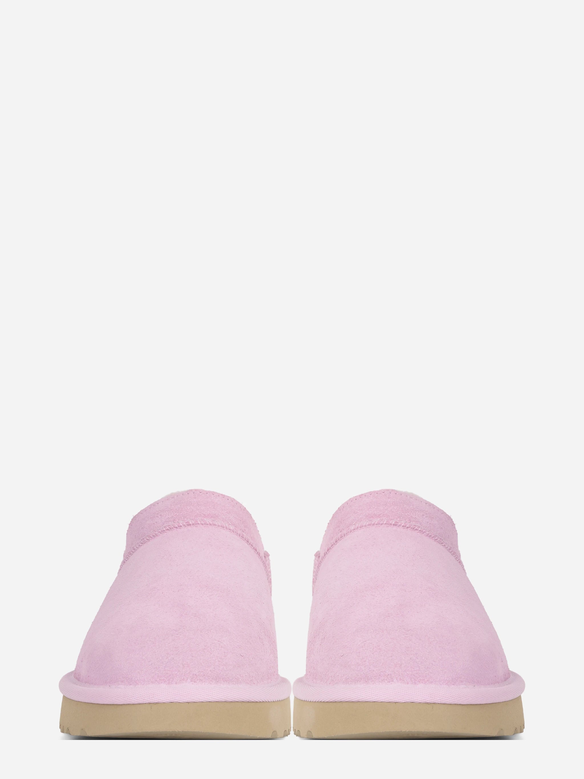 Stivaletto Classic Micro in camoscio Pink Diamond - vista frontale