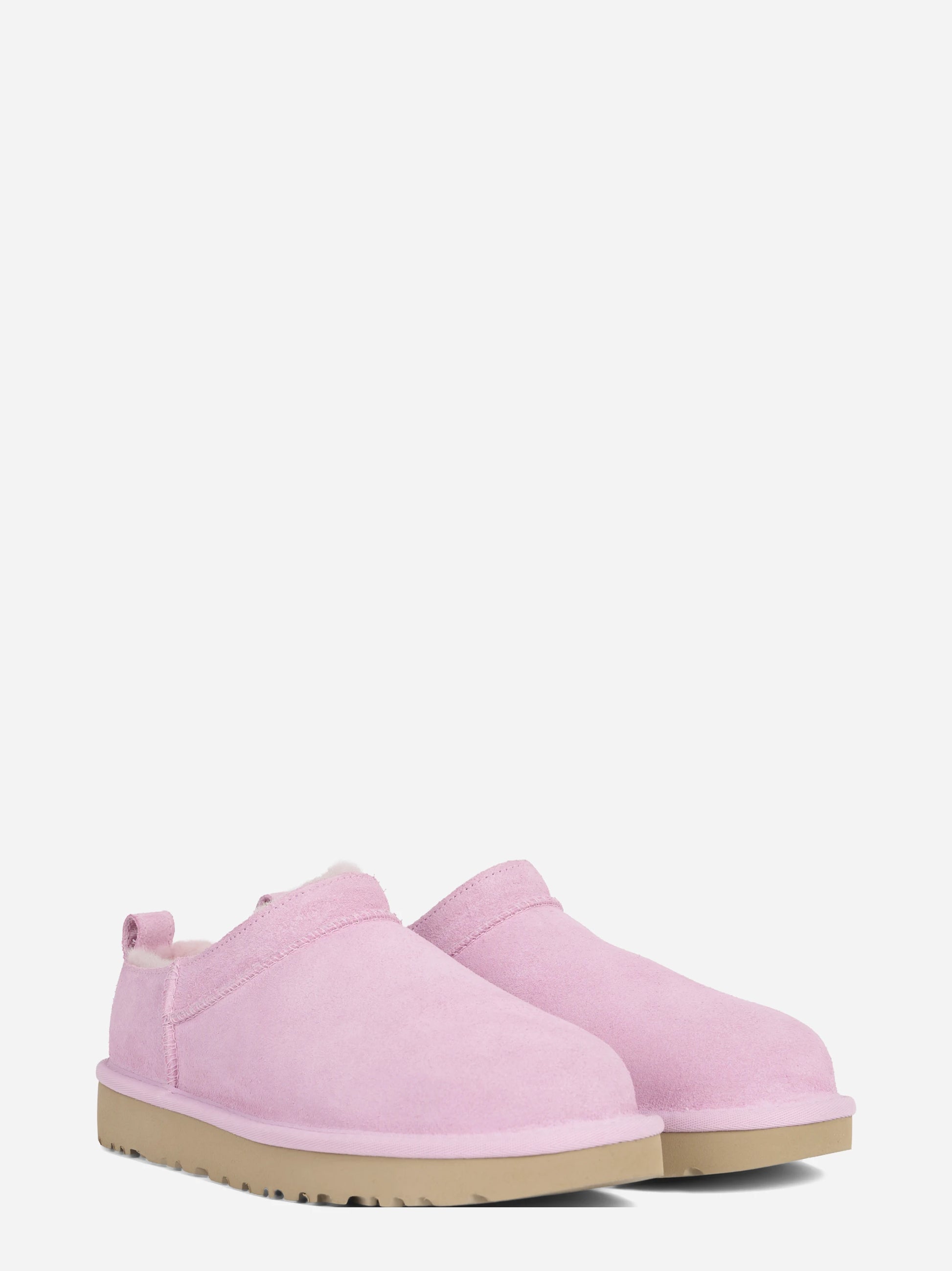 Stivaletto Classic Micro in camoscio Pink Diamond - vista posteriore