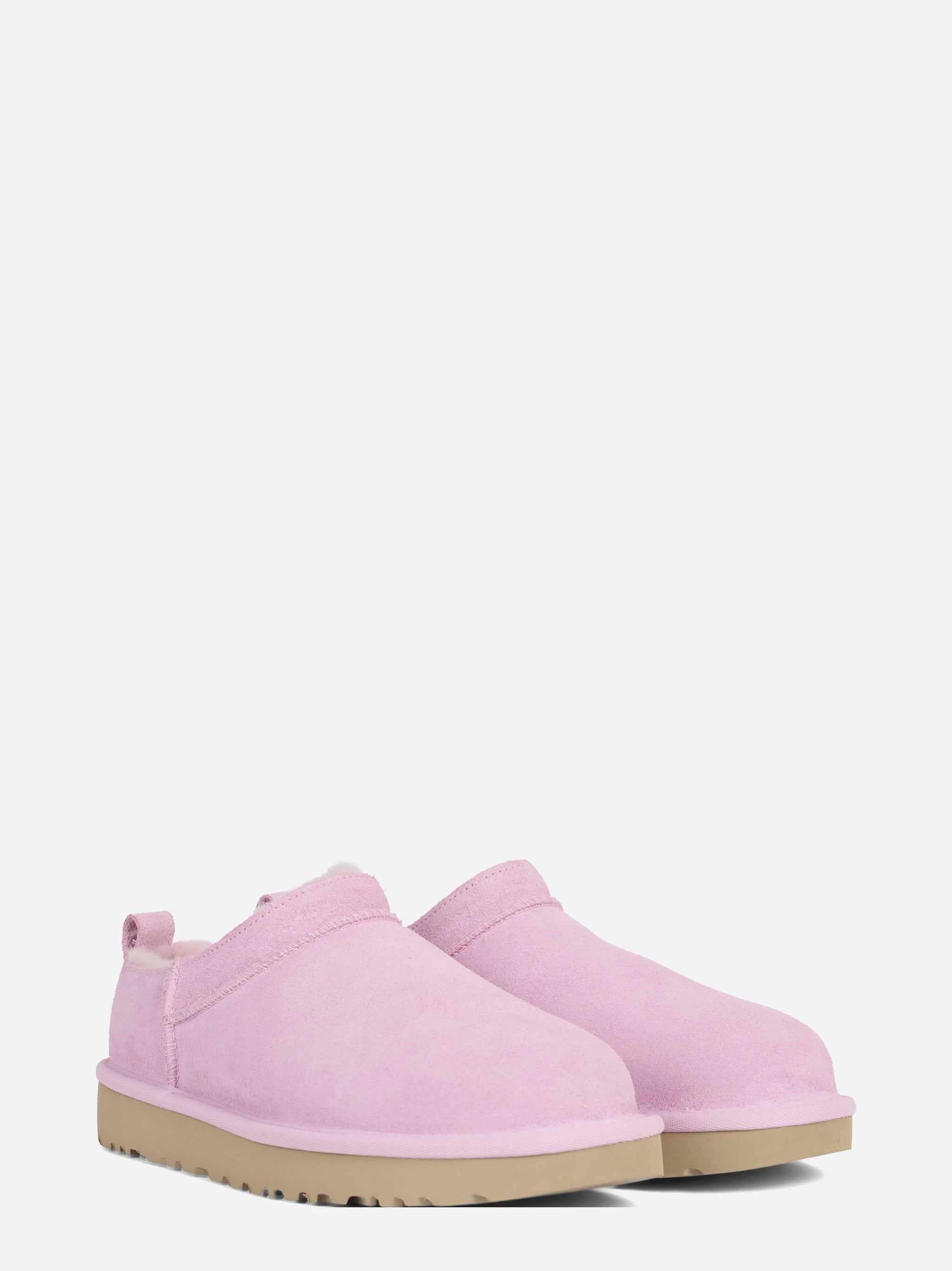 Stivaletto Classic Micro in camoscio Pink Diamond - vista posteriore