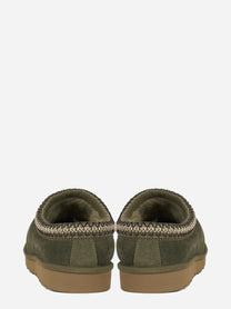 Ciabatta Tasman Baxter in camoscio Burnt Olive - vista tre quarti