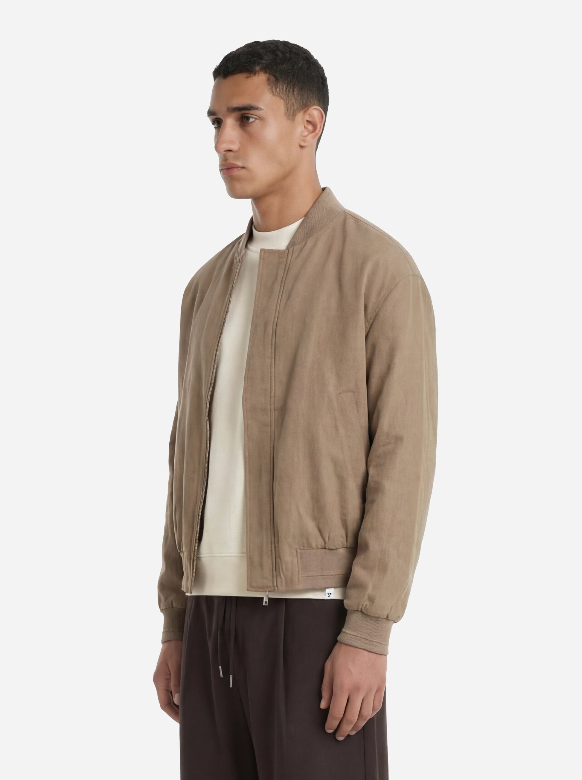 Bomber in misto lino Kobe