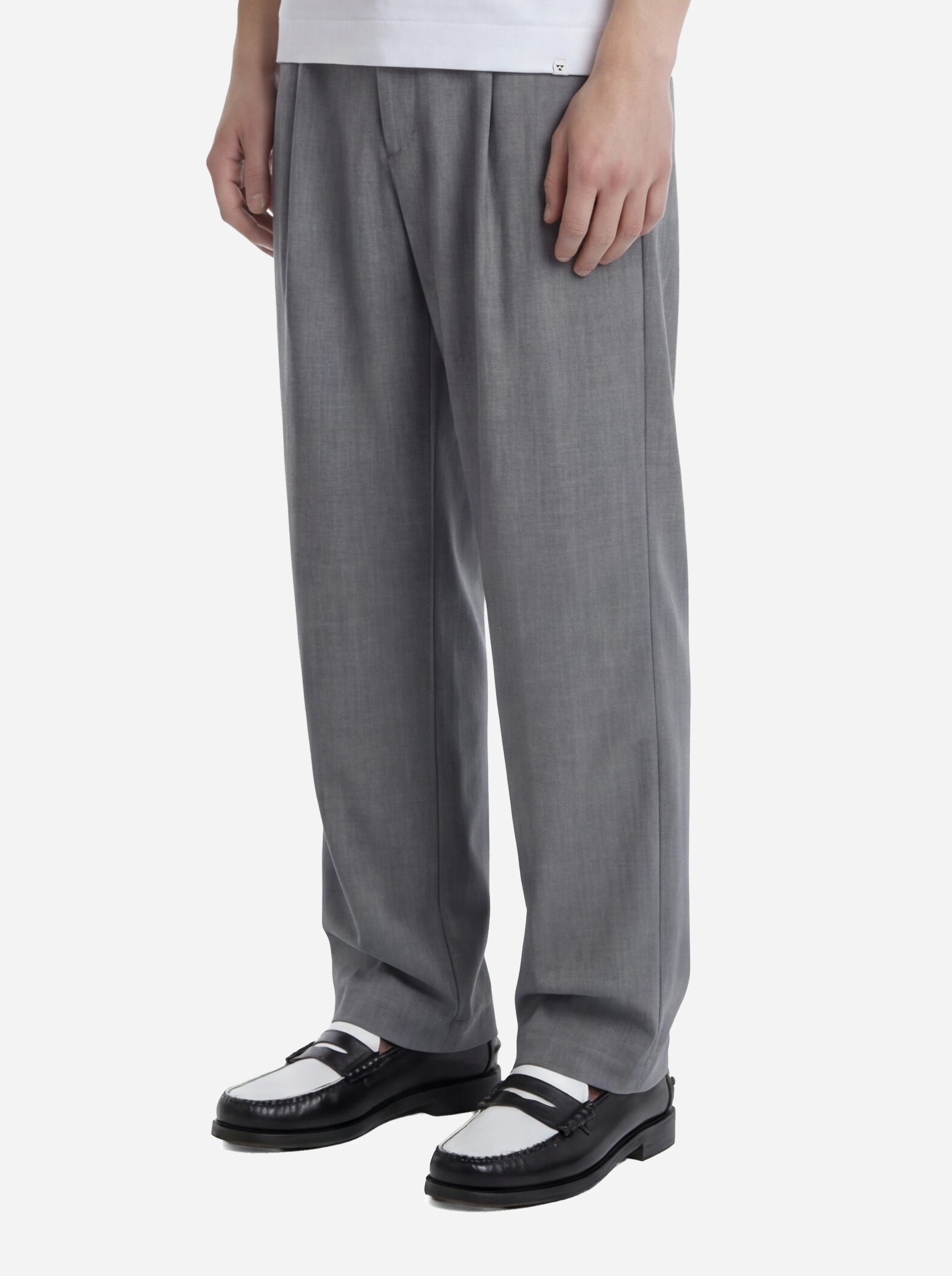 Pantalone loose fit Bogotà grigio