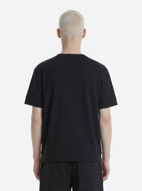 T-shirt manica corta nera Atene