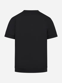 T-shirt manica corta nera Atene