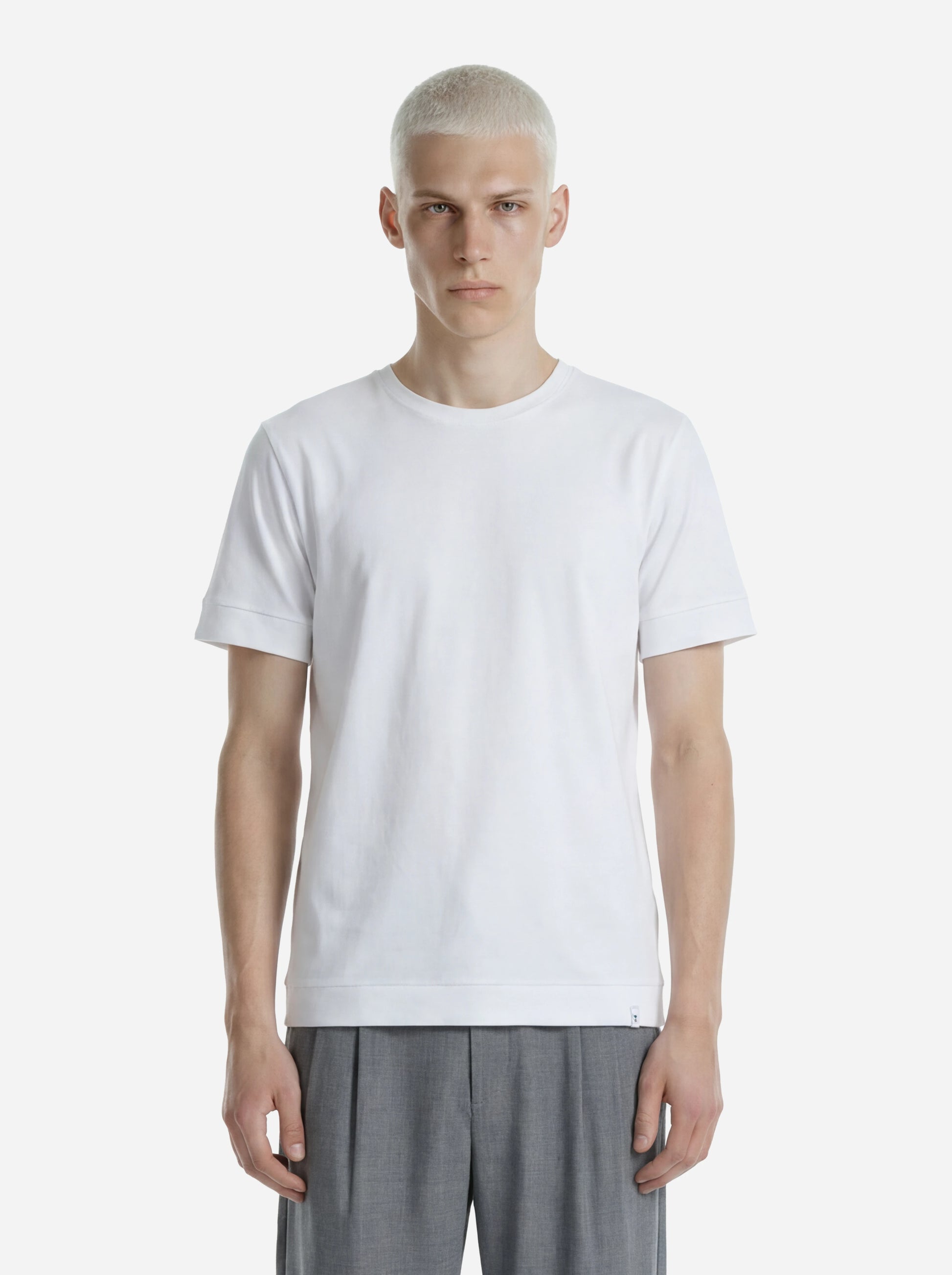 T-shirt manica corta bianca Atene