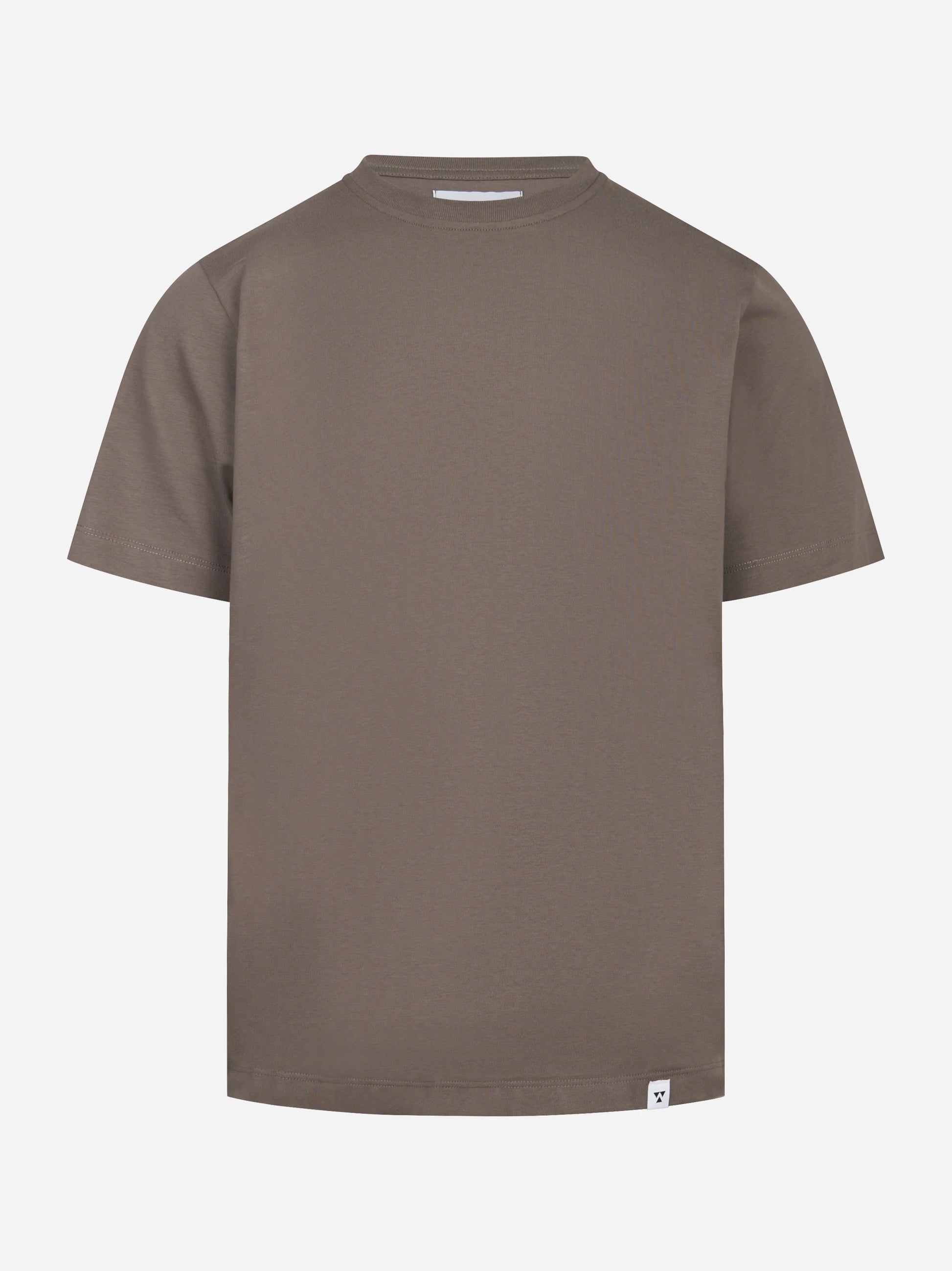 T-shirt girocollo marrone Toledo
