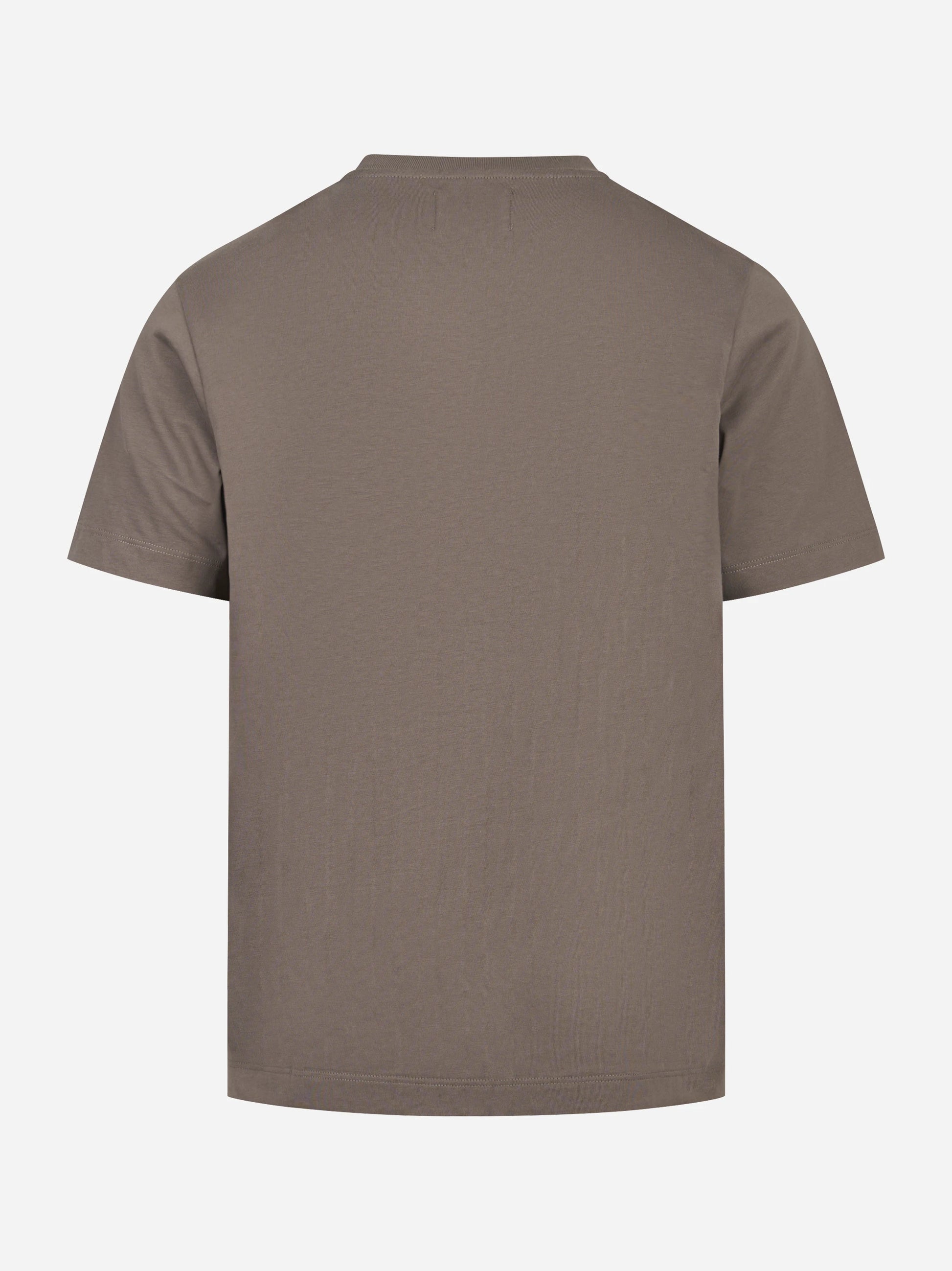 T-shirt girocollo marrone Toledo
