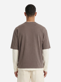 T-shirt manica lunga marrone Venezia