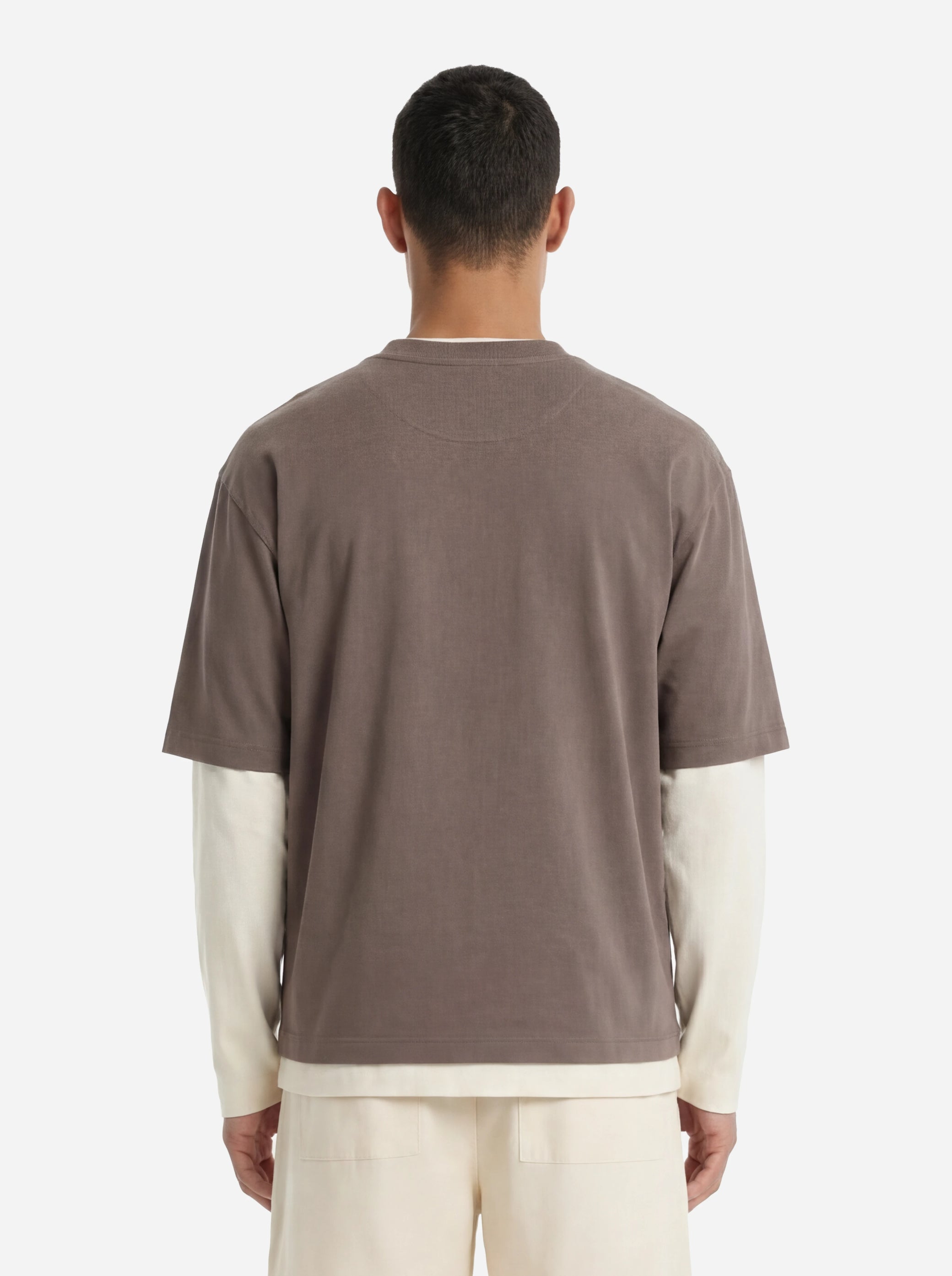 T-shirt manica lunga marrone Venezia