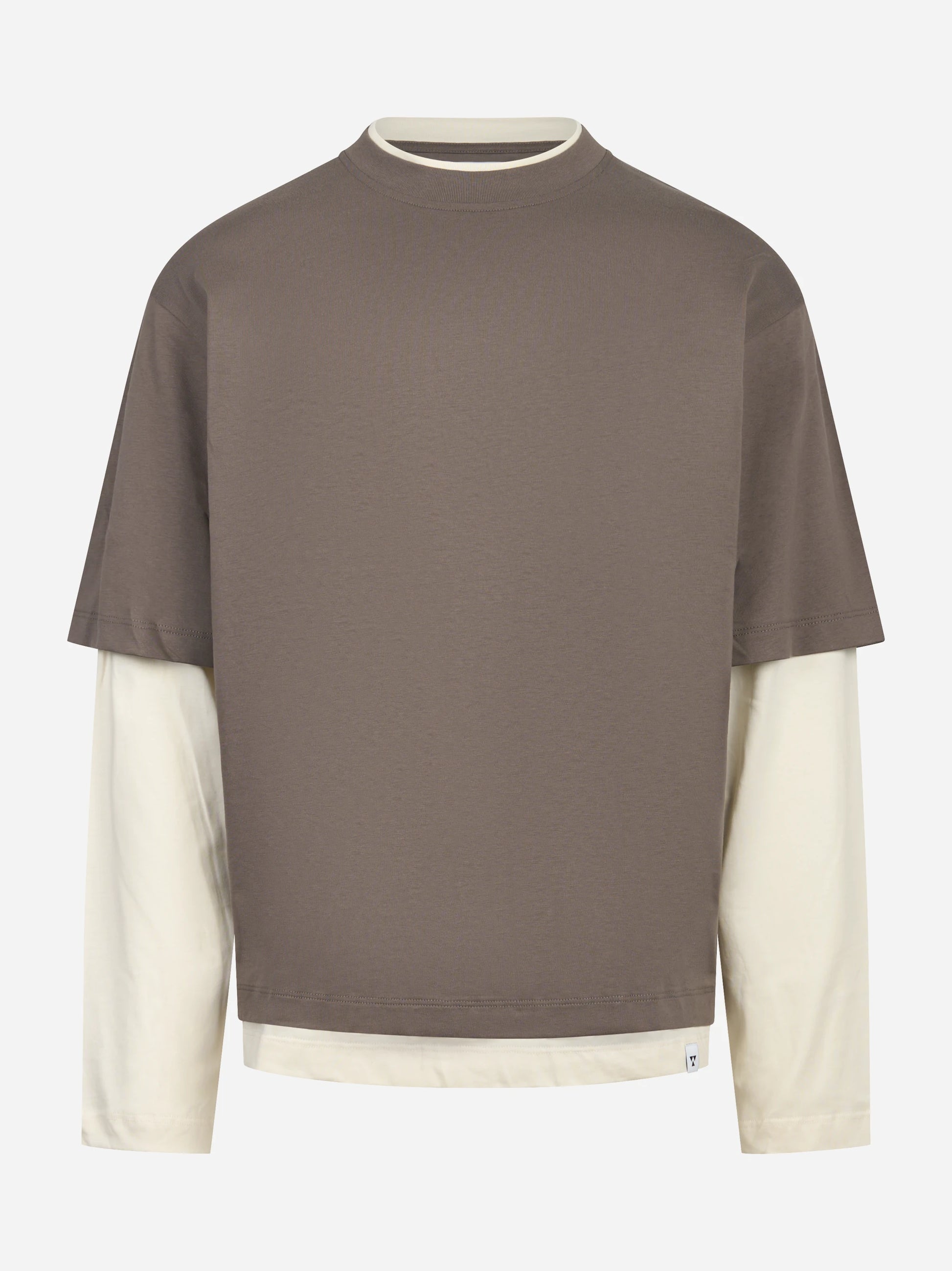 T-shirt manica lunga marrone Venezia
