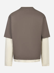 T-shirt manica lunga marrone Venezia
