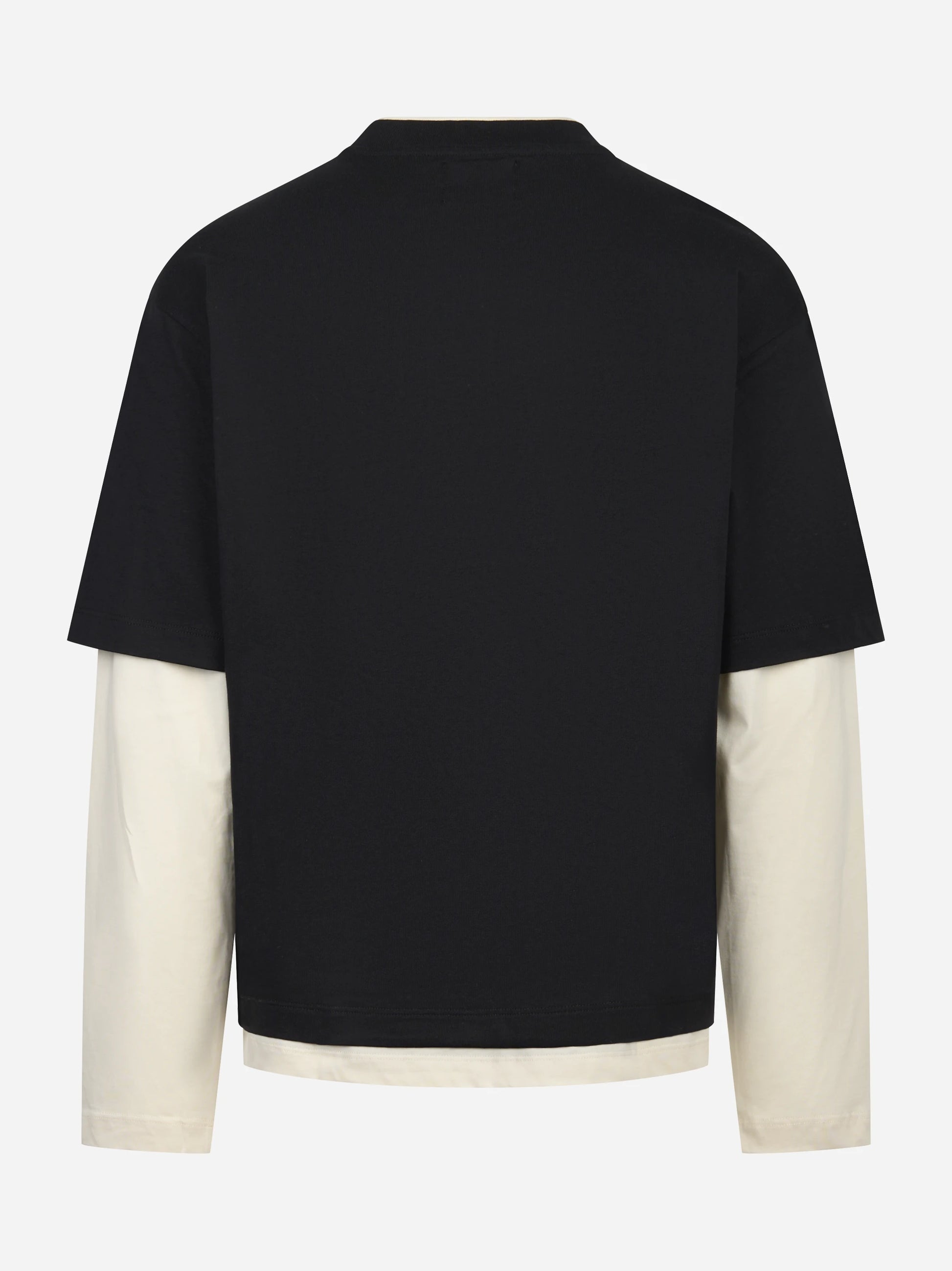 T-shirt manica lunga nera Venezia
